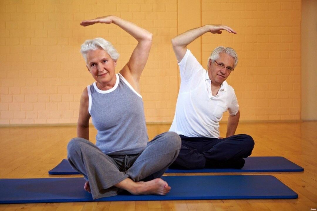 gymnastics for osteoarthritis of the hip joint