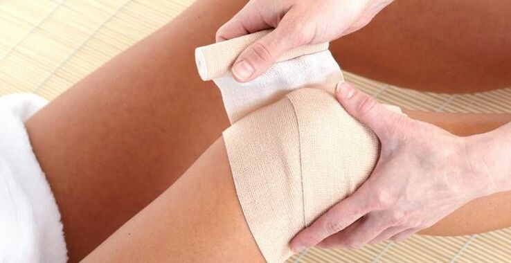 knee wrap for arthritis and arthrosis